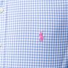 Polo Ralph Lauren FW21 Logo Embroidered Plaid Shirt Men Shirts Blue 710794610-003