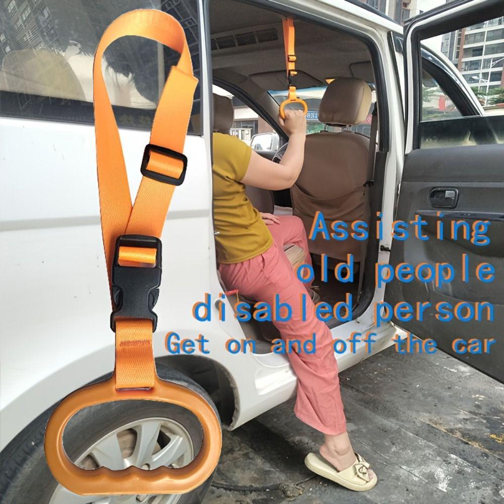 Adjustable Disabled Door Handle Bed Assist Strap Car Mobility Aids Car Assistive Devices Elderly