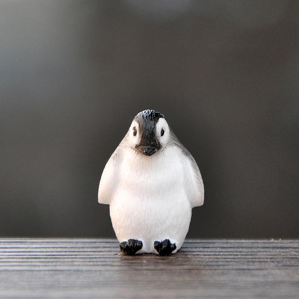 Смола маленькая модель пингвина айсберг тюлень зимняя фигурка миниатюрный микропейзаж украшение для сада фей