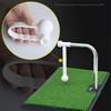 Durable Golf Swing Practice Trainer Adjustable Golf Hitting Aid Simulators Golf Swing Training Mat Golfing Accessory