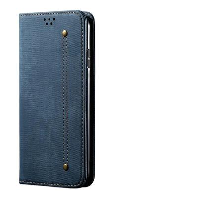 Чехлы-книжки для Samsung Galaxy S25 S24 S23 S22 S21 S20 Fe S10 Plus Ultra Роскошный кошелек из денима и ПУ кожи