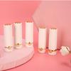 5pcs White Portable DIY Empty Lipstick Tube Lipstick Bottle Container Cosmetic Tool