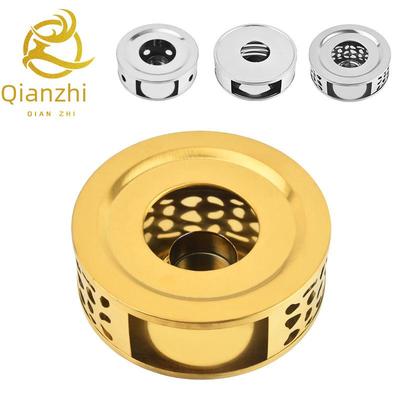 Японский чайник из нержавеющей стали с полым дном - стеклянный чайник с подогревом от свечи