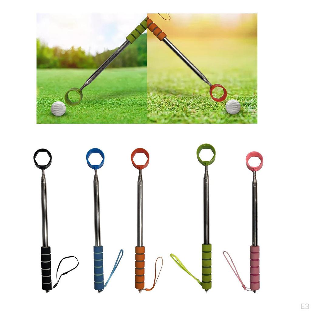 Выдвижной инструмент для извлечения мячей для гольфа — идеальный инструмент для игроков в гольф