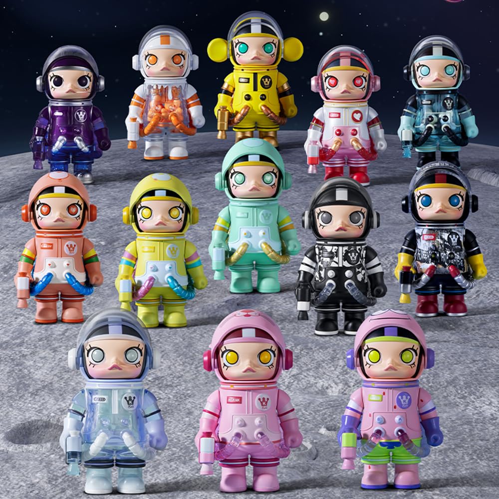 POP MART Mega Space Molly 100% Series 2 Molly Blind Box Figure Toys Gacha Capsule Plastic Model Kit Gift Support Activity Official Product
