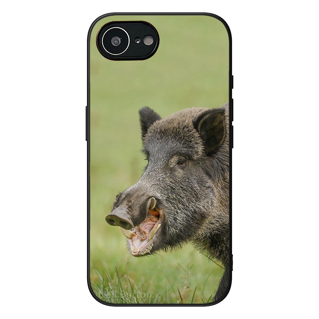 Wild Boar Pig Phone Cover for Samsung Galaxy A36 A17 A26 A07 A35 A54 A53 A13 A33 A34 S8 S9 S20 S21 FE S10 Plus Case