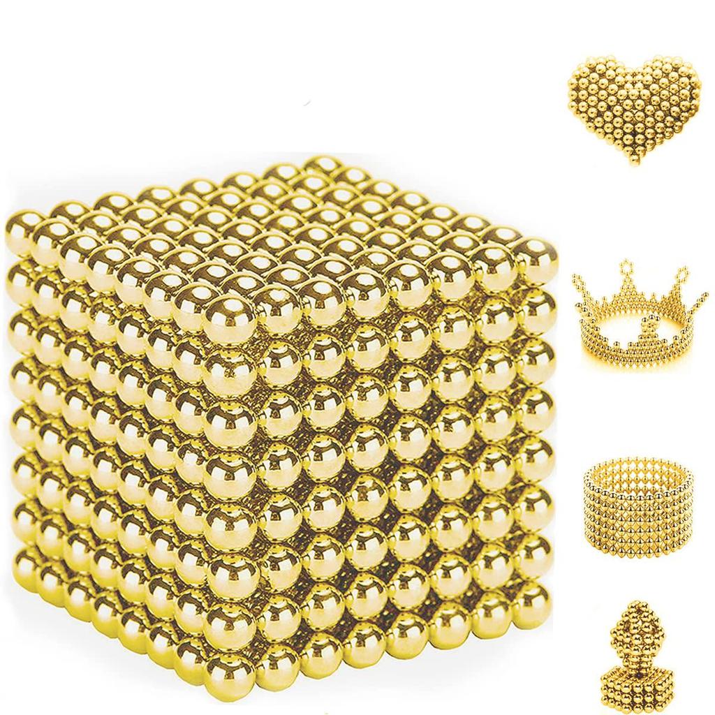 3mm 5mm Magnetic Balls 512 Magnetic Decompression Magnetic Balls Puzzle Decompression Toy Magic Barker Ball