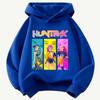K-POP Devil Hunter Children's Sweatshirt, Boys and Girls Clothing Autumn and Winter Warm Fashionable Versatile Children's Hoodie