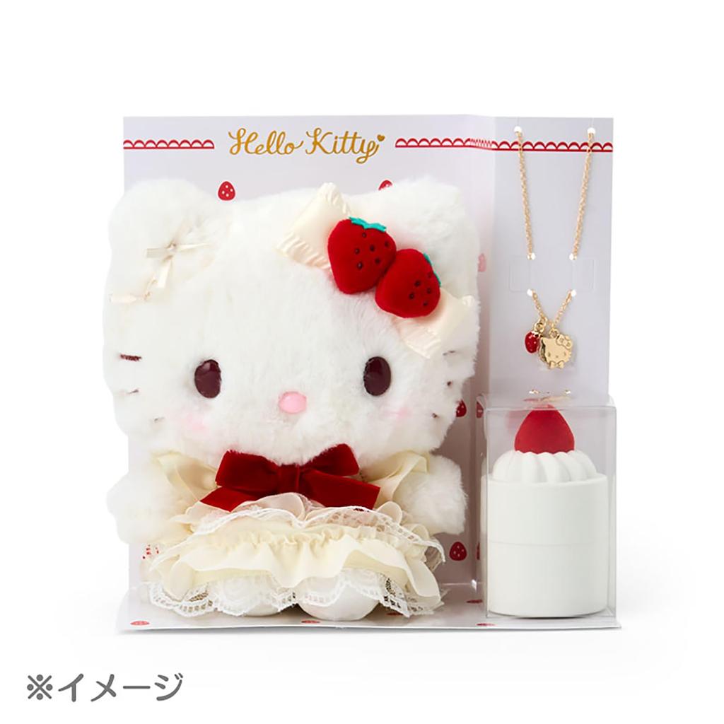 Sanrio Stuffed Toy Necklace Cinnamoroll Accessory Case Gift 391212 & (Shortcake)