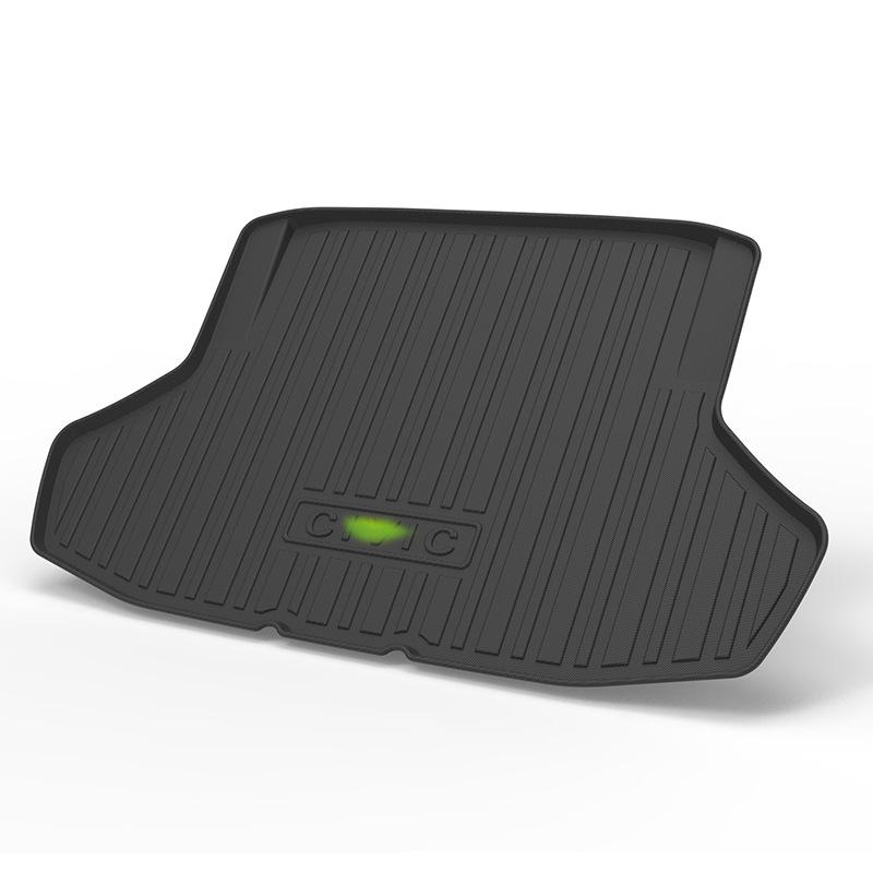 TPE Odorless Waterproof Trunk Mat for 2022 Honda Civic (11th Gen)