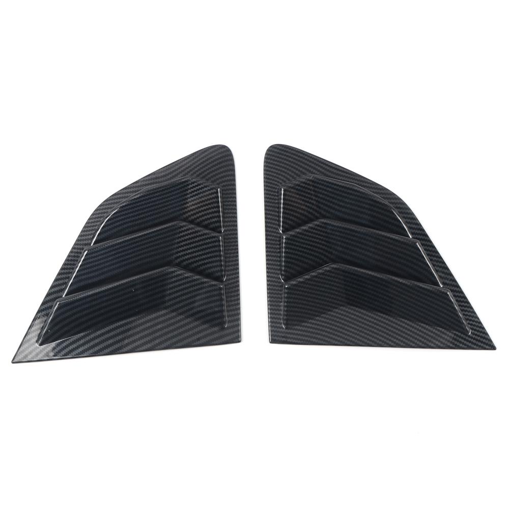 Для Nissan Qashqai J11 2014 2015 2016 - Декоративная наклейка-жалюзи на заднее стекло из АБС-пластика, накладка, автомобильные аксессуары