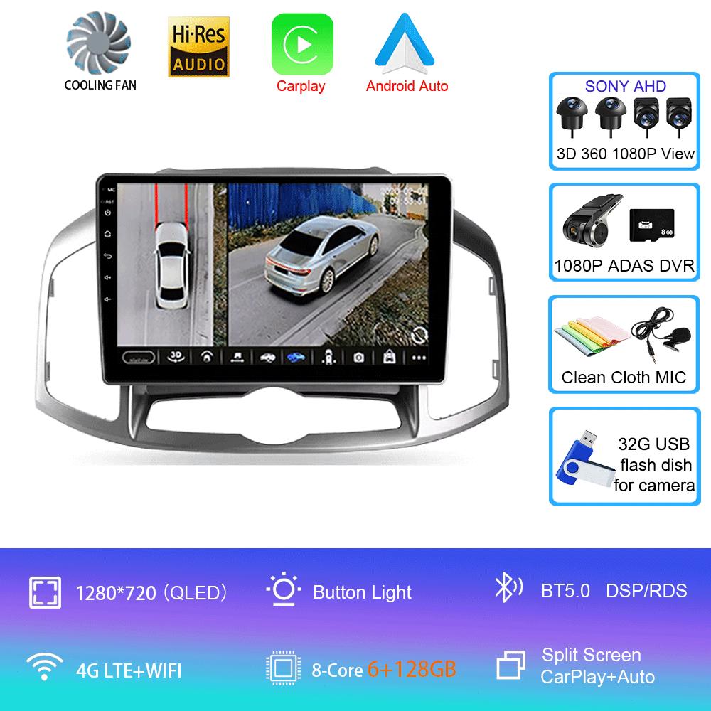 Android 14 Автомобильное радио для Chevrolet Captiva 1 2011 - 2016 плеер Мультимедиа навигация стерео GPS Нет 2din 2 din dvd