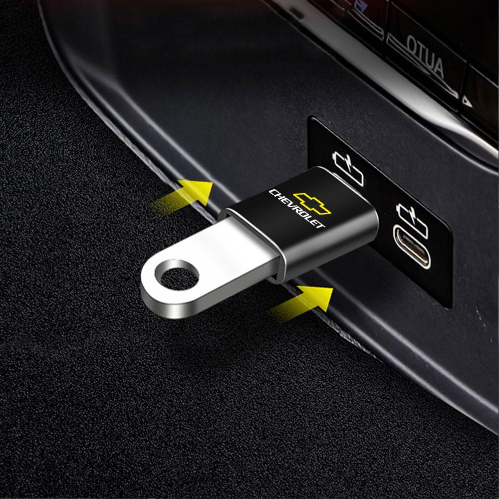 3.0 USB Type C Адаптер Конвертер Зарядка Телефона для Chevrolet Cruze Lacetti Sonic Spark Sail Aveo Captiva Malibu Trax Cobalt XL