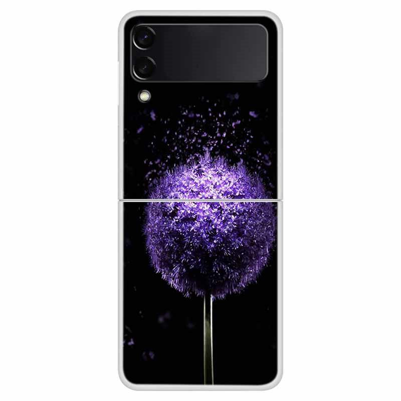 For Samsung Z Flip 3 4 Case Clear Transparent Hard PC Phone Back Cover For Samsung Galaxy Z Flip 4 Cases ZFlip 3 Flip3 Shells