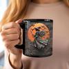 Halloween 3D Witch Mug Ceramic Coffee Cup With Spooky Design Halloween Gift Coffee Cup For Party Decor Gift