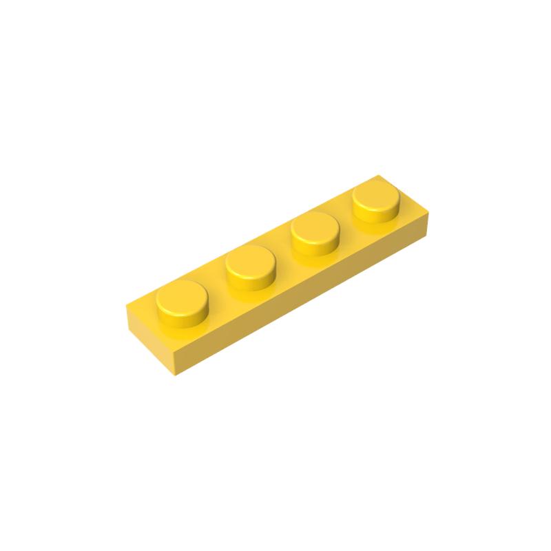 100 шт./лот Детали MOC 3710 Пластина 1x4 Совместимые Фигурки Кирпичики DIY Сборка Строительные Блоки Частицы Детская Головоломка Развивающие Игрушки Подарок