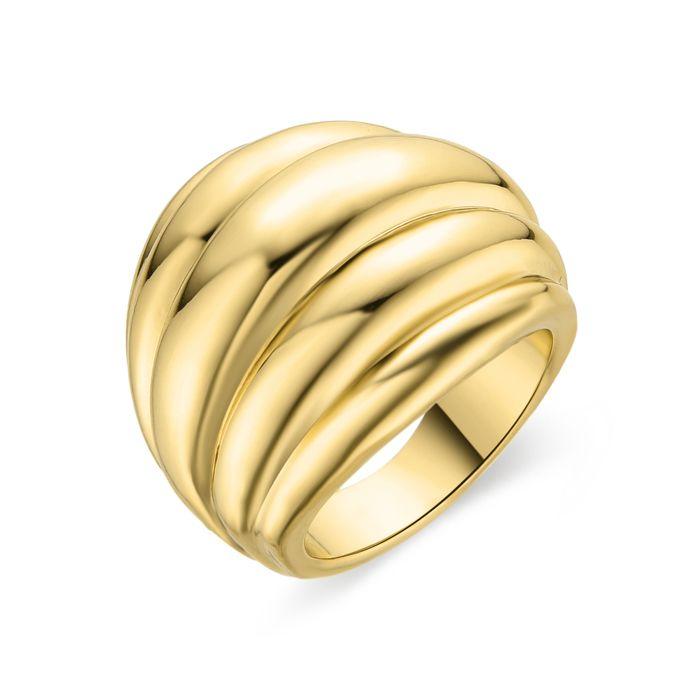 Bague - Luxenter - Abalt - Or Jaune 18 Carats - Alliage Métallique - Femme