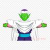 Patches For Clothes Bag Iron On Thermal Stickers Clothing Dragon Ball Piccolo Pattern Washable Heat Transfer