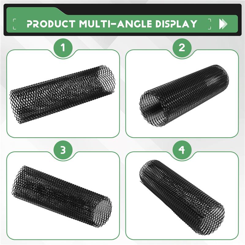 Универсальная сетка для решетки автомобиля 40x13 дюймов, металлическая сетка для решетки автомобиля, листовая сетка, ромбовидная сетка решетки, ячейка 8x16 мм-A87Q