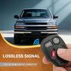 2PCS Key Fob for 1998-2002 Chevrolet Chevy Silverado Suburban Tahoe GMC Yukon Sierra Oldsmobile Fit for Car Owner Replace or Spare Key KOBLEAR1XT