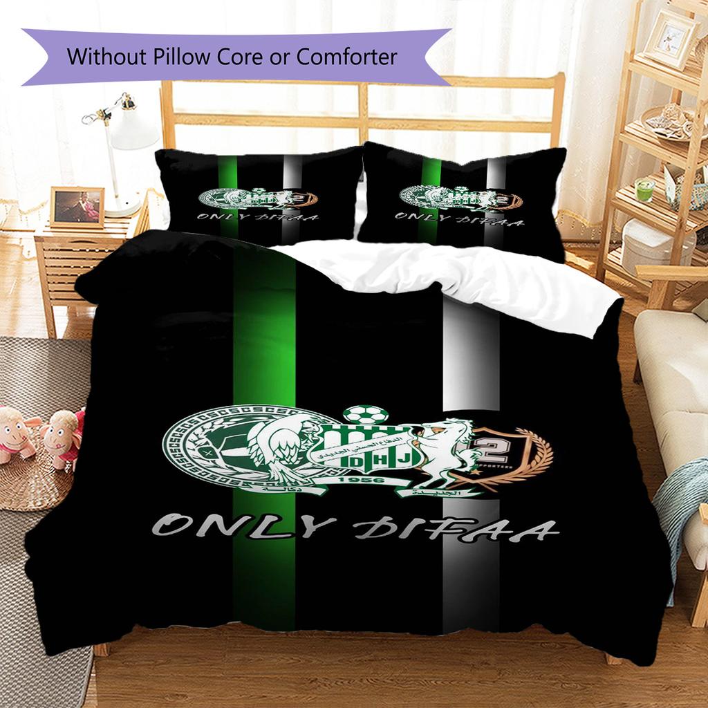 Difaa Hassani Jadidi DHJ Pattern Bedding Set Quilt Cover Pillowcase Home Decor Gift (1 * duvet cover + 2 * pillowcase, without cor