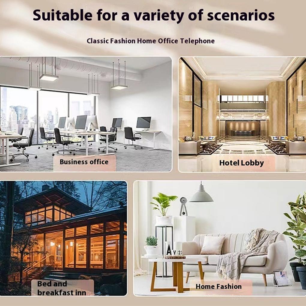 Цифровой проводной стационарный телефон Набор одним касанием Функция громкой связи Идентификатор вызывающего абонента Быстрый вызов Телефон для внутренней связи Для дома и офиса