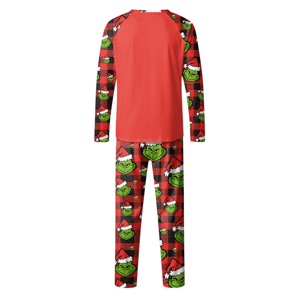 Мультяшный принт с буквами, семейный комплект с длинным рукавом, костюм родитель-ребенок, домашний костюм, осень