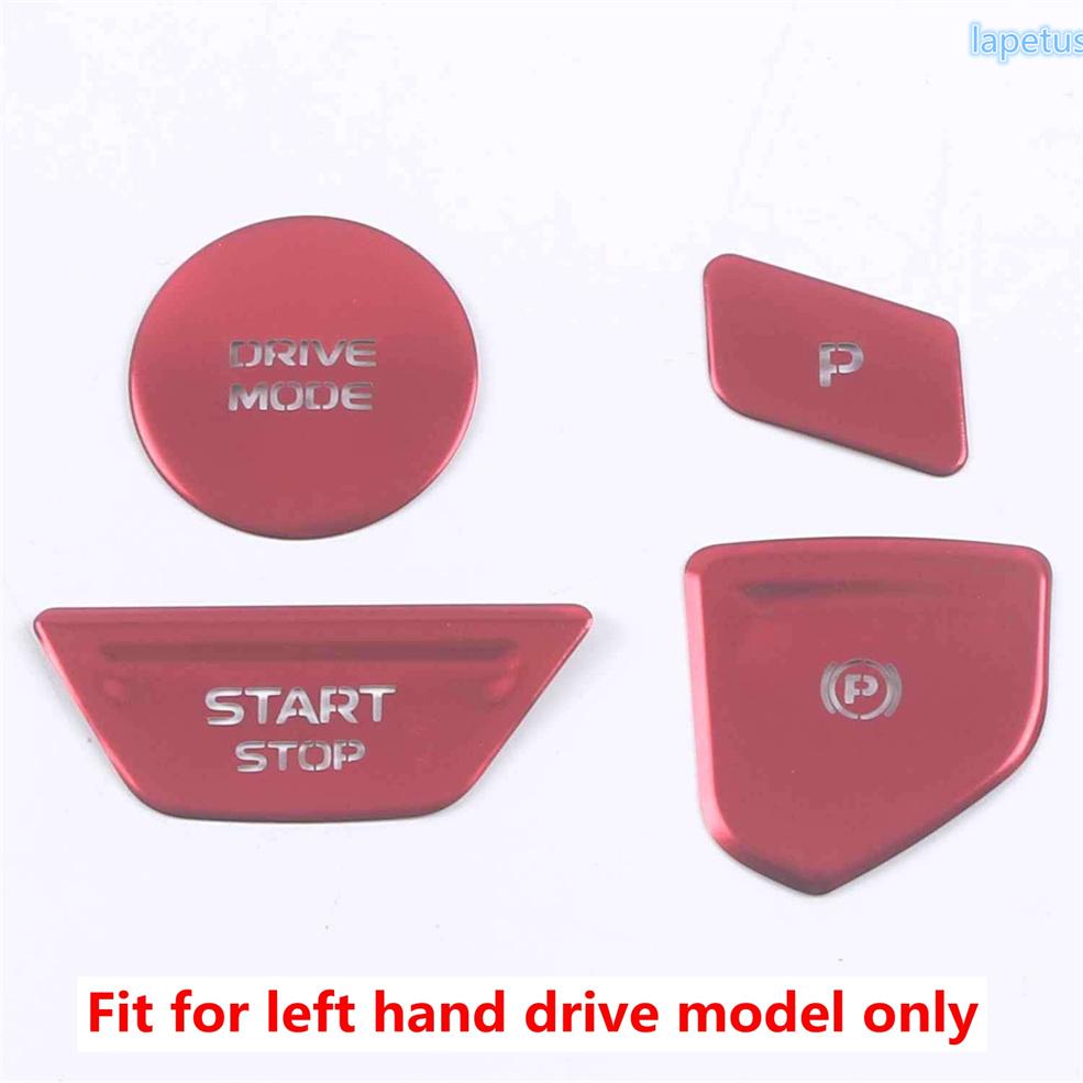 BGY1 For Renault Grand Koleos 2024 2025 Car Start Stop Engine / Emergency Warning Light Button / Park Sequin Cover Trim Accessories
