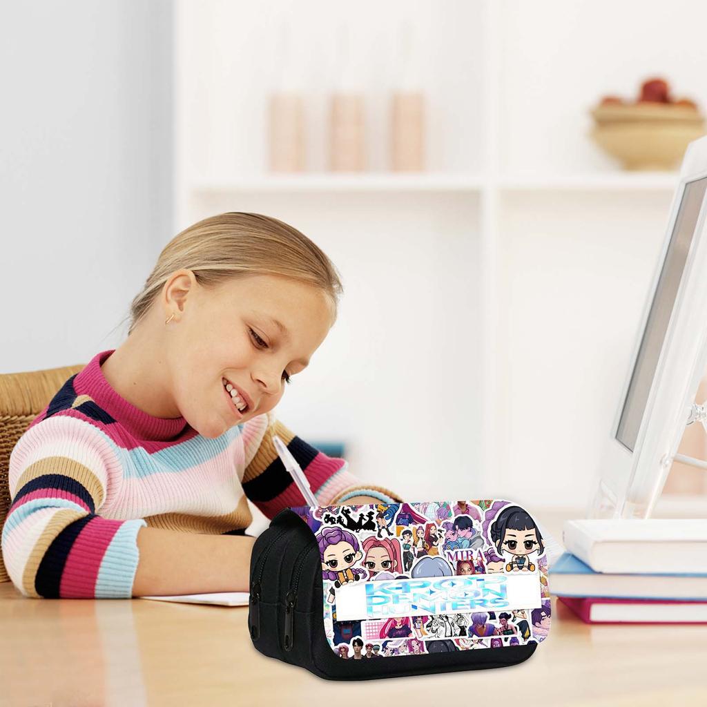 Двухслойный пенал «Охотники на ведьм» для учеников средней школы