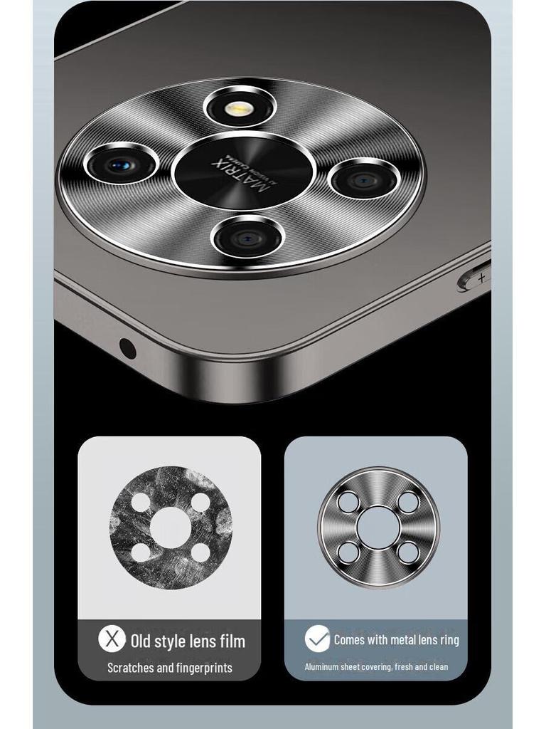 Чехол Honor X40 GT Racing Slim Protective Case — матовый, устойчивый к падениям, высококачественные линзы