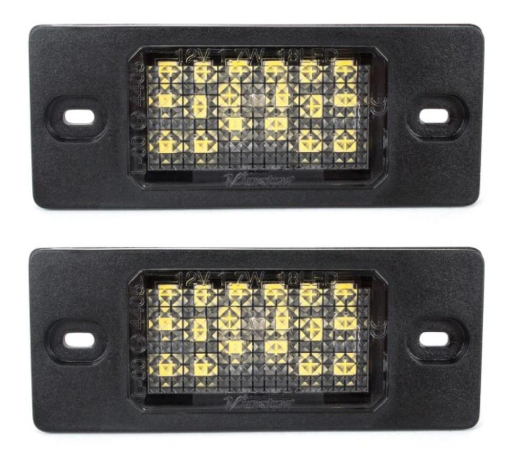 Led Licence Plate Light Kit, Autotune, For Volkswagen Bora, Vw Golf Iv Kombi, Vw Golf V Kombi