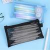 Large Capacity Stationery Bag Transparent Pencil Case Creative Pen Bag  Lipstick