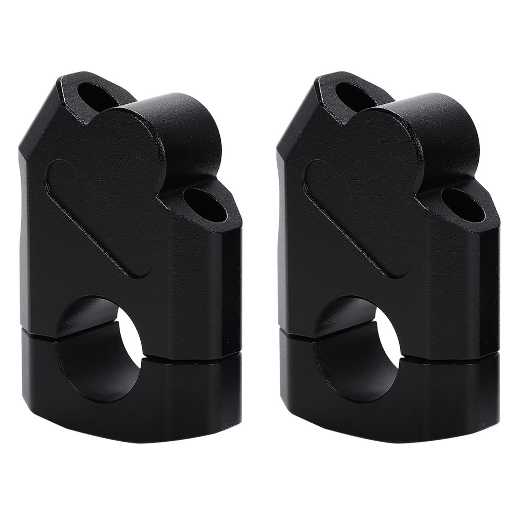 Проставка руля 22 мм руль Мотоциклетная проставка руля комплект проставок смещения назад Универсальный продукт [Поднимает положение] (черный)