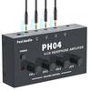 Fosi Audio PH04 Наушники Стерео Аудио Металлический Портативный Наушники Женский AUX Подходит для Использования Питание 4-канальный Усилитель, Усилитель, Рамка,
