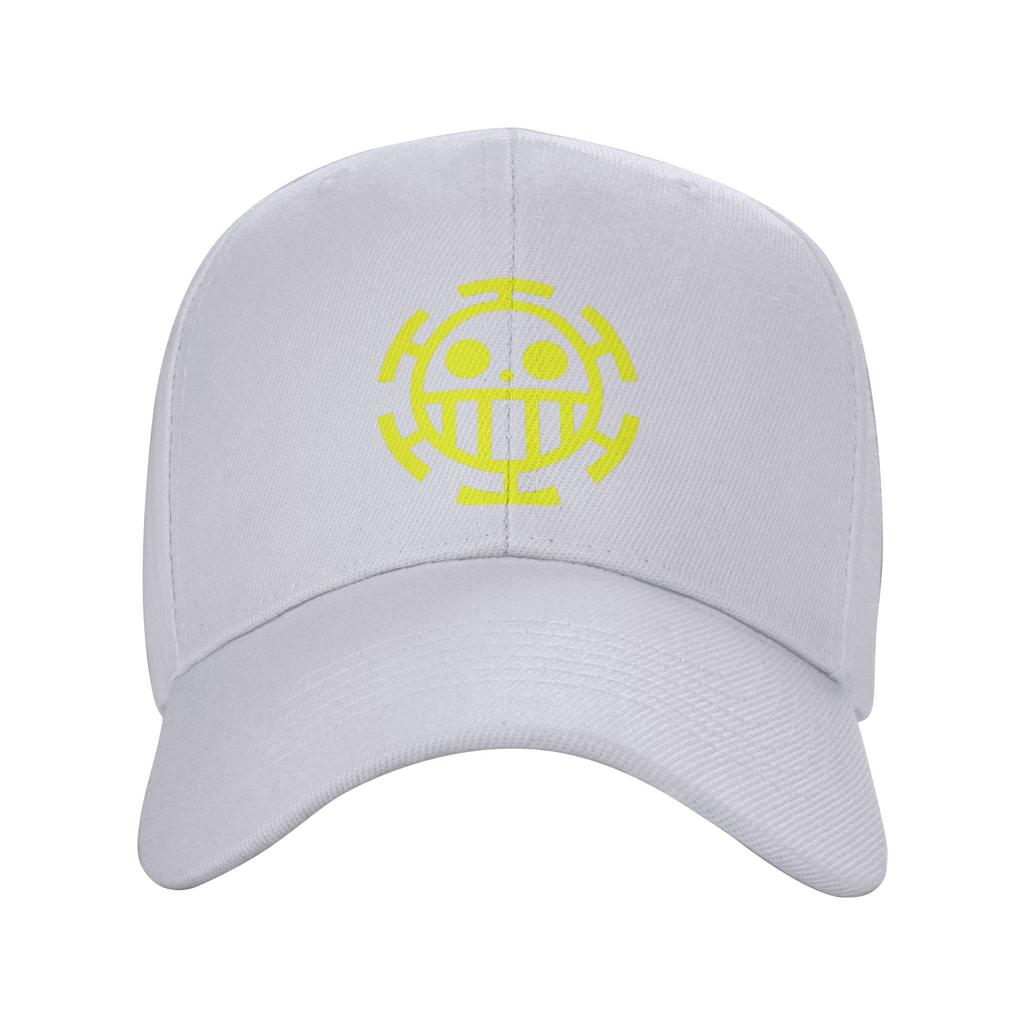 Fashion Trafalgar D Law Curved Brim Baseball Cap Campus Sun Visor Cap