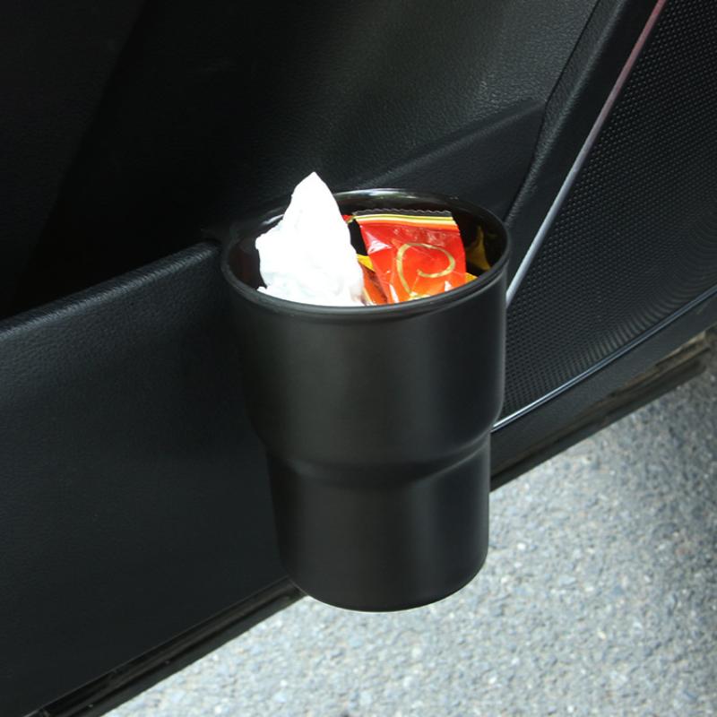New Compact Car Trash Can Mini Car Vacuum Cleaner Car Interior Garbage Bag Garbage Bin Storage Box Water Bucket Car Accessories