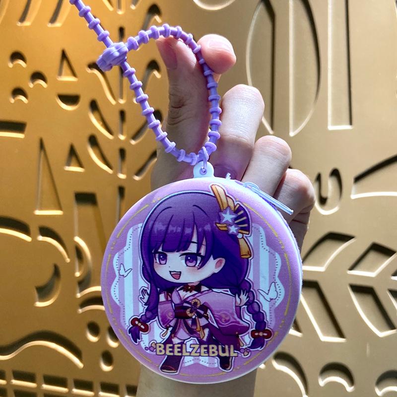 Мини Кошечка удачи Кошечка монета брелок и сумка для наушников подарок