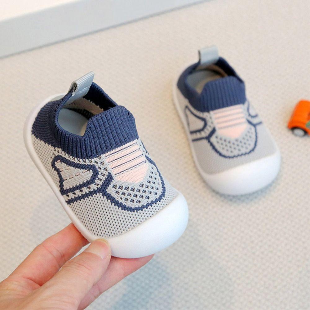 Mesh Design Breathable Mesh Baby Shoes Anti-slip Bottom Non-slip Baby Shoes Newborn