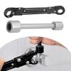 Plumbing Tools Angle Stop Wrench Kit Angle-On Wrench Professional Plumber Wrench Quick Rachet Socket Spanner Car Repairing Tools