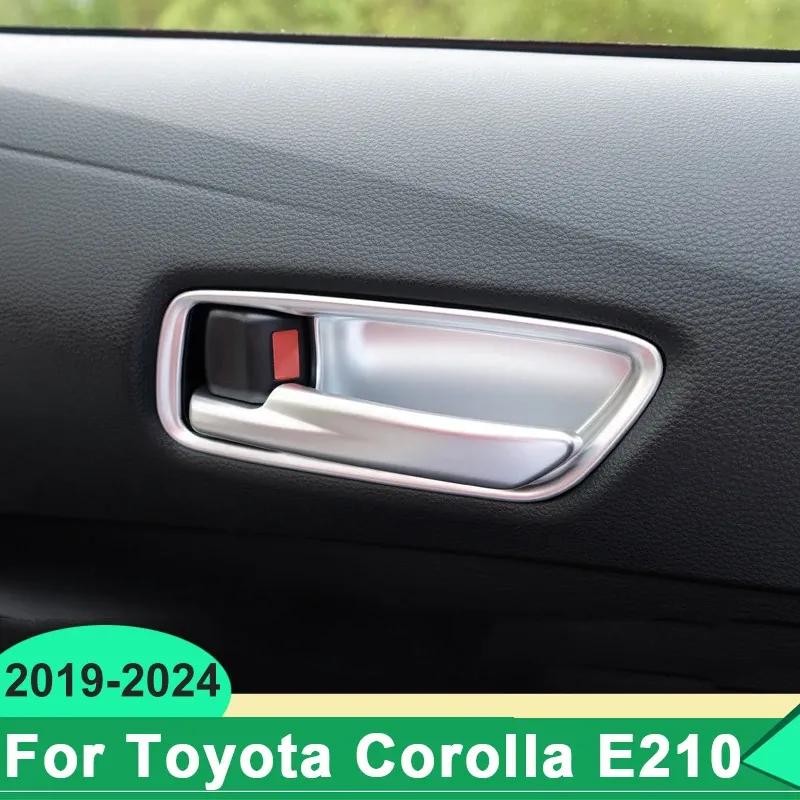 Для Toyota Corolla E210 2024 ABS Декоративная наклейка-крышка на внутреннюю ручку двери, чаша, аксессуары