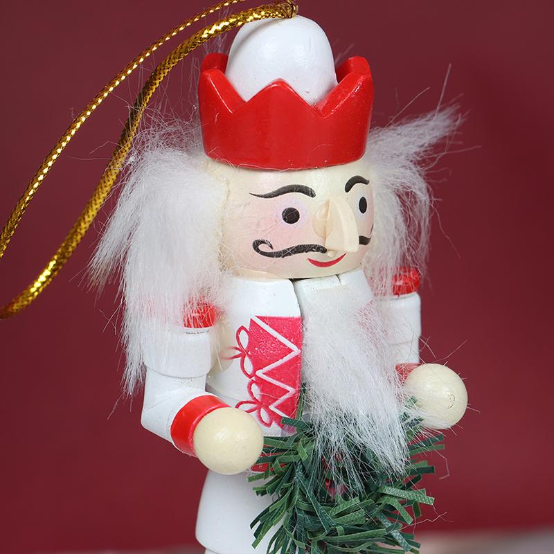 12 см деревянный Щелкунчик солдатик декор детская кукла веселое рождественское украшение