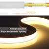 USB 5V Remote Control Dimmable Pure Silicone Tube COB Neon LED Strip Light Waterproof For Garden Bedroom Kitchen Backlight Decor