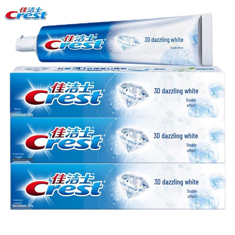 Зубная паста Crest 3D White двойного действия