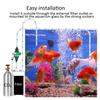 3-in-1 External Co2 Diffuser Atomizer Reactor Kit With A Strong Suction Cup For Fish Tank Aquarium