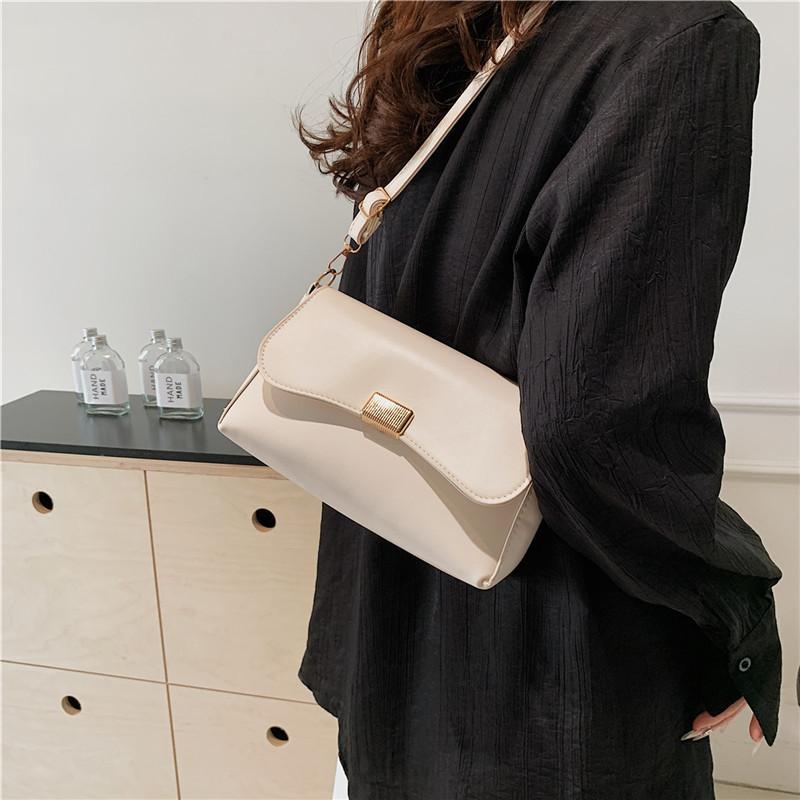 Премиальная женская сумка 2024 года, новая сумка-багет, ретро-сумка для переноски под мышкой, сумка-мессенджер для девушек в иностранном стиле