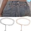 Belt Accessories Love Heart Ladies Hollow Women Pants Chain Waistband Heart Belts Waist Chain