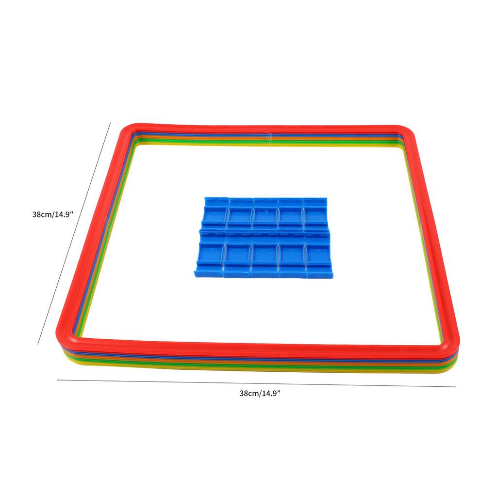 Carnival Bean Bag Toss Set with Ring Toss and Logo Bucket for Sensory Integration Training