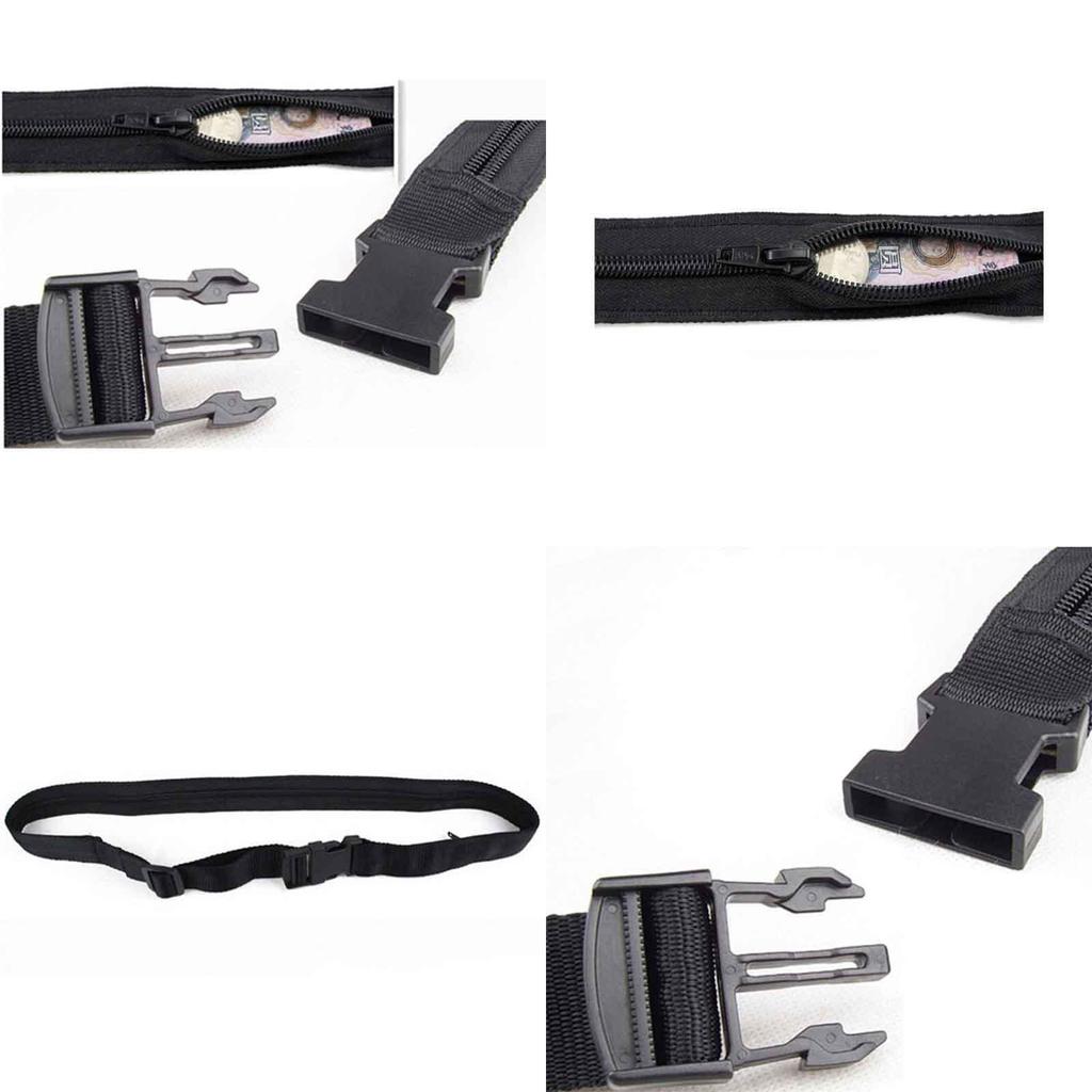 Премиум Качество Скрытый Секретный Кошелек Безопасности Паспорт Деньги Поясная Сумка Дорожная Сумка