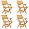 VidaXL 5-piece Garden Dining Set, Dining Set with Table and Chair, Lounge Set, Patio Furniture, 3155013