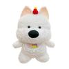 Highland Bowknot West White Terrier Plush Toy Cartoon Animal Child Doll Scene